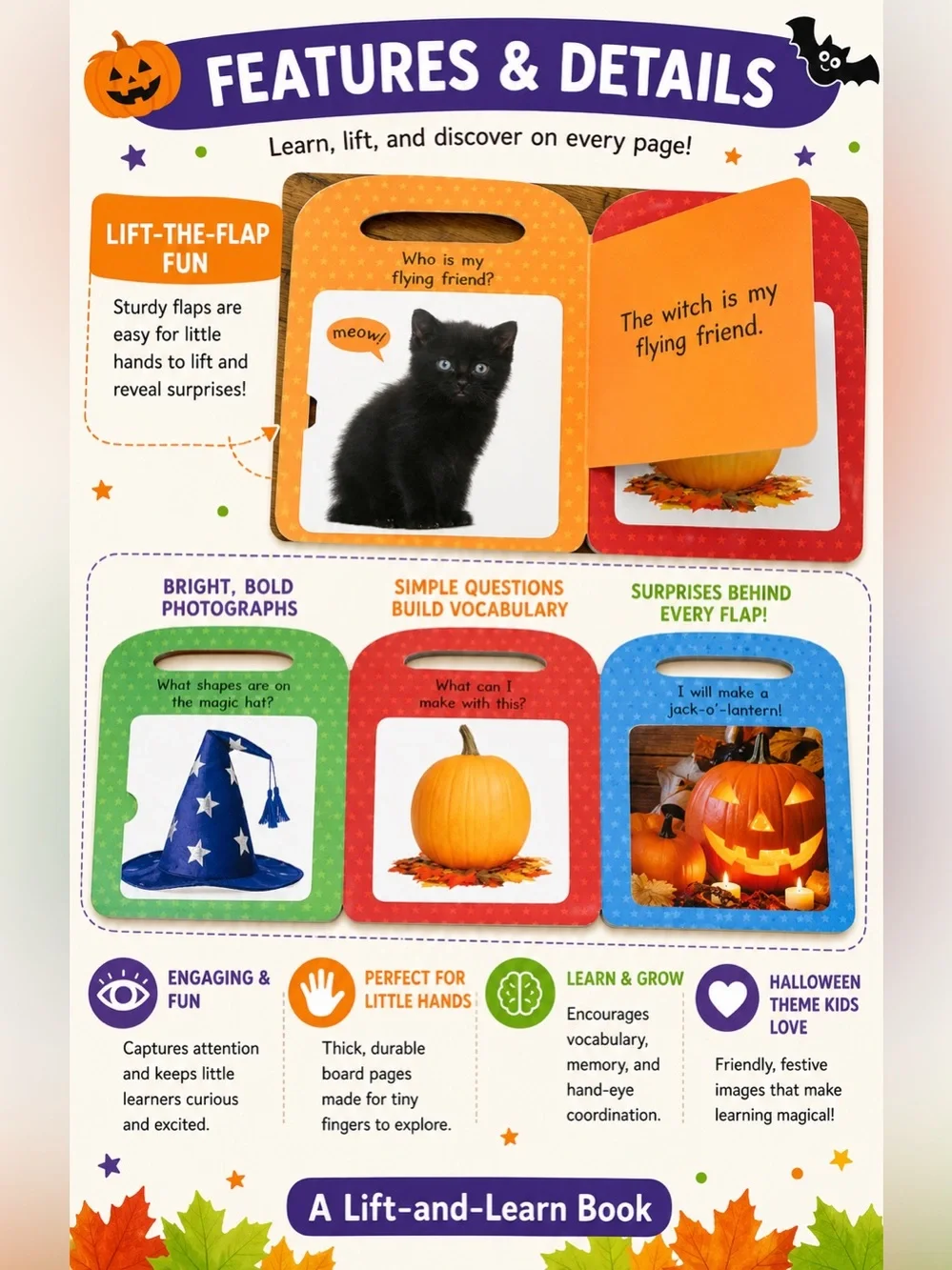 My First Lift and Learn Halloween Surprise